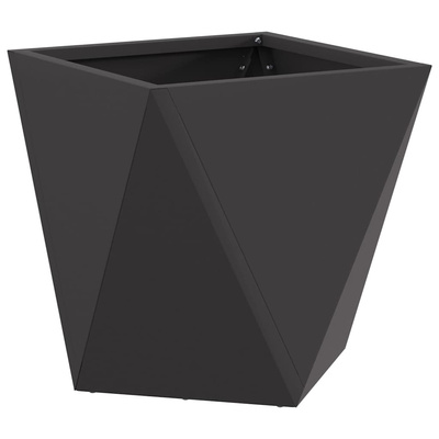Donica 2 pcs Czarny 30 x 30 x 30 cm Stal