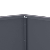 Donica Antracyt 50 x 50 x 40 cm Stal