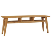 vidaXL Szafka pod TV, 120x35x45 cm, lite drewno tekowe