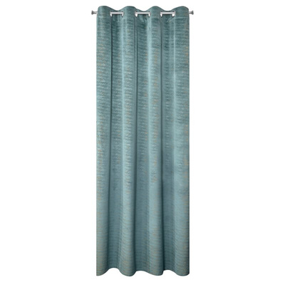 Zasłona Aluvia turkusowa 140x250