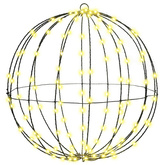 Piłka 2 szt. Ciepła biel 50 x 50 x 52 cm Metal 320 LED