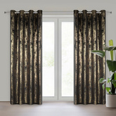 Zasłona Renia czarna 140x250