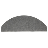 Samoprzylepne nakładki na schody, 15 szt., 65x22,5x3,5cm szare