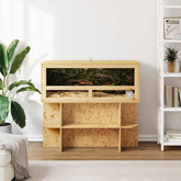 Terrarium brązowy 100 x 40 x 90 cm OSB