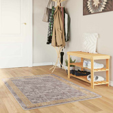 Chodnik dywanowy MARSA Szary 100 x 150 cm Poliester i PVC