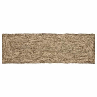 Dywany pokojowe Naturalny i czarny 80 x 200 cm Juta