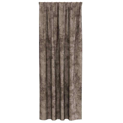 Zasłony z weluru 2 pcs Cappuccino 245 x 140 cm Aksamit