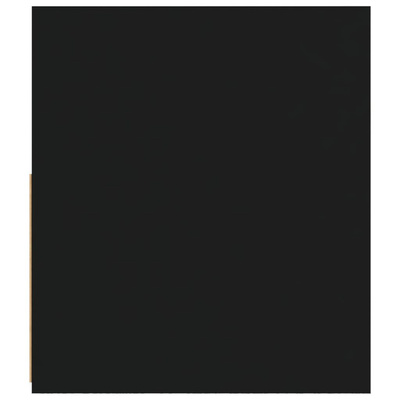 Szafki nocne z LED, 2 szt., czarne, 60x35x40 cm