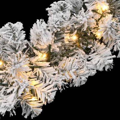 Girlanda świąteczna z diodami LED, zielona, 5 m, PVC