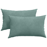 Poduszki na sofę 2 pcs Zielony morski 50 x 30 cm