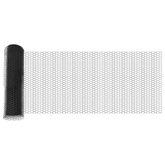 Ogrodzenie heksagonalne 0,8 x 100 m PVC Szary