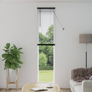 Żaluzja wenecka Czarny 213 x 40 cm 25 mm PVC