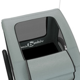 Przyczepka rowerowa dla zwierząt, tkanina Oxford i żelazo