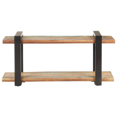 vidaXL Szafka pod TV, 90x40x40 cm, lite drewno z odzysku