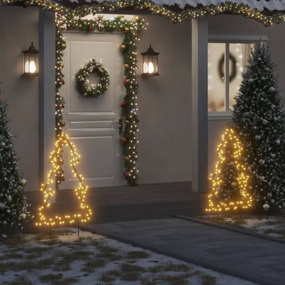 Świąteczna choinka na szpikulcach, 115 LED, 90 cm vidaXL