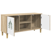 Szafka pod telewizor HANAU 102 x 33 x 50 cm Sonoma