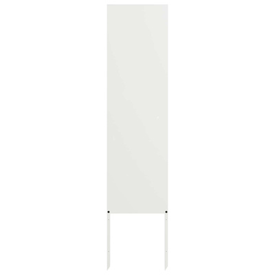 Ekran zapewniający prywatność w ogrodzie Biały 32 x 140 cm