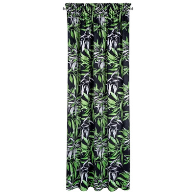 Zasłona Pier czarna 140x270