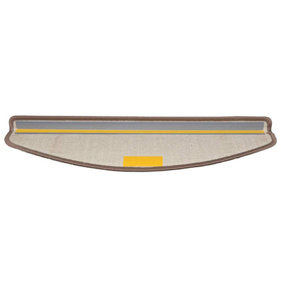 Samoprzylepne maty na schody 15 pcs Brązowy 65 x 21 x 4 cm