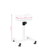 Podnóżek do pedicure 117 biały 126180