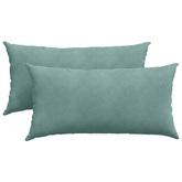 Poduszki na sofę 2 pcs Zielony morski 80 x 40 cm