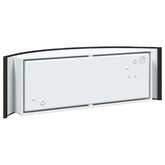 Zewnętrzna lampa ścienna 2 pcs Czarny 32 x 10 x 10 cm