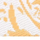 vidaXL Dywan zewnętrzny, żółty, 140 x 200 cm, PP