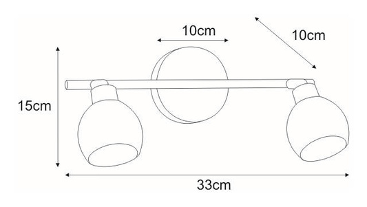Kinkiet K-W9528/2 z serii AZELA KAJA