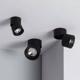 Lampa punktowa Czarna 7W Spot LED 4000-4500K Abruzzo Romeo