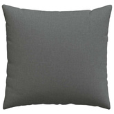 Poduszki na sofę 2 pcs Ciemnoszary 45 x 45 cm tkanina