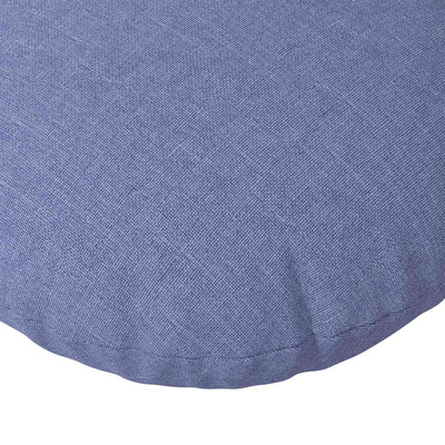 Poduszki na siedziska 2 pcs Niebieski dżins ?80 x 29 cm tkanina