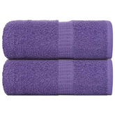 Ręczniki mydlane FROGN 2 szt. Fioletowe 30x30 cm 360 g/m?