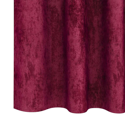 Zasłony z weluru 2 pcs czerwone wino 175 x 140 cm Aksamit