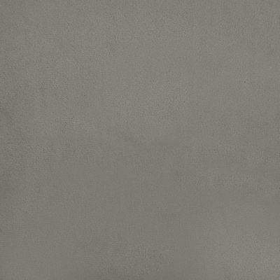 Łóżko kontynentalne, jasnoszara, 160x200 cm, aksamitna