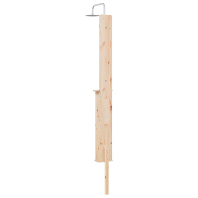 Prysznic na zewnątrz 246 cm naturalny