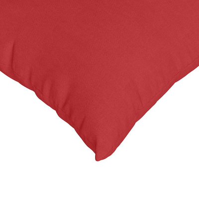 Poduszki na sofę 2 pcs Czerwony 80 x 80 cm tkanina