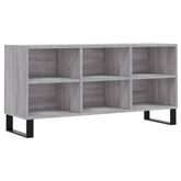 vidaXL Szafka pod TV, szary dąb sonoma, 103,5x30x50 cm