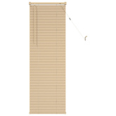 Żaluzja wenecka Jasnobrązowy ze wzorem 150 x 50 cm 25 mm PVC