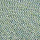 vidaXL Dywan zewnętrzny o płaskim splocie, 200x280 cm, turkusowy