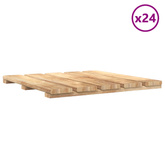 Płytka Tarasowa 24 pcs brązowy 50 x 50 cm