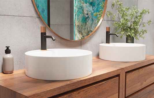 BATERIA UMYWALKOWA MOONLIGHT INVENA TREND CZARNA / ROSE GOLD
