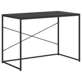 vidaXL Biurko komputerowe, czarne 110x60x70 cm materiał drewnopochodny