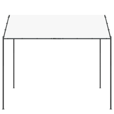 Altana 4 x 4 x 2,6 m Biały Stal i poliester 180 gsm