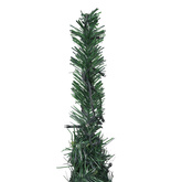 Choinka with LED String Lights Zielony 150 x 150 cm PVC