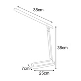 Lampka biurkowa K-MT-206 RÓŻOWY z serii NIKO