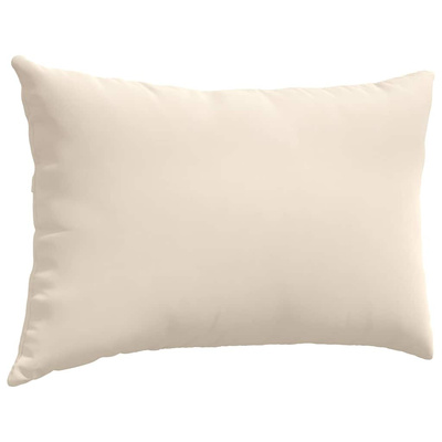 Poduszki na sofę 2 pcs Beżowy 60 x 40 cm tkanina