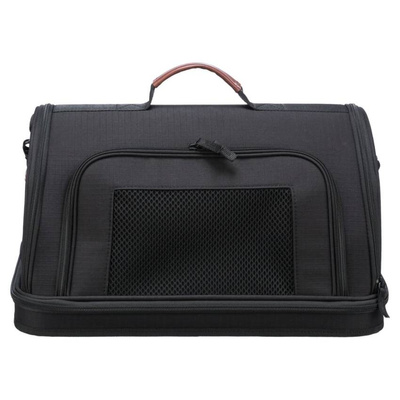 TRIXIE Transporter samolotowy dla psa Gate, 45x28x25 cm, czarny