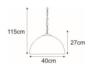 Lampa wisząca witraż K-P162208 z serii TIFANY