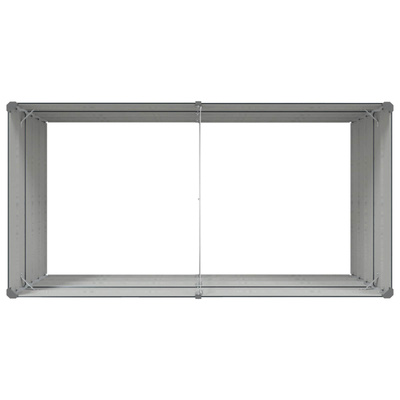 Donica Antracyt 195 x 100 x 75 cm Stal Galwanizowana