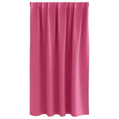 Firany blackout z kółkami 2 pcs Jasnoróżowy 140 x 140 cm